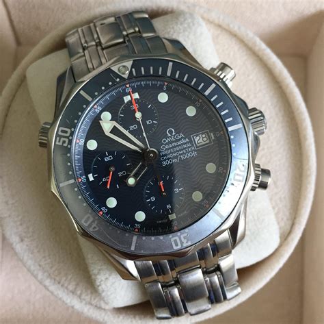 omega seamaster chronograph used|omega chronograph Seamaster review.